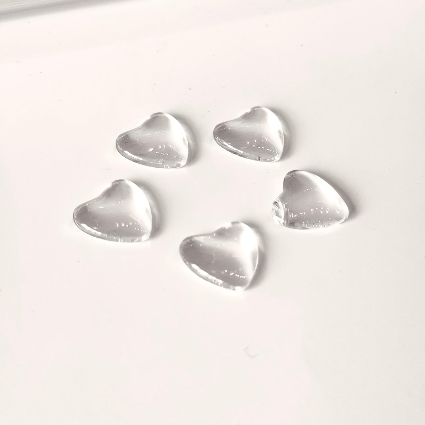 Heart keyboard raisers 5 pieces
