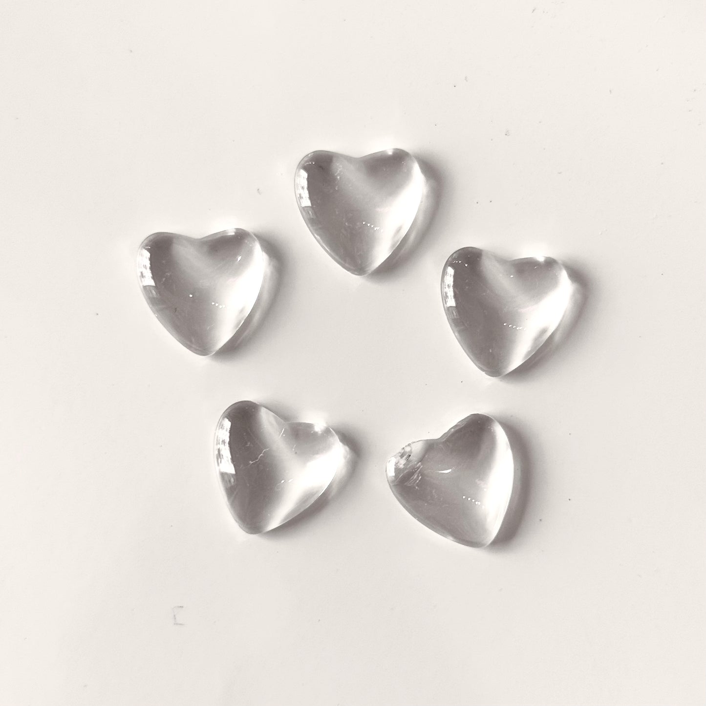 Heart keyboard raisers 5 pieces